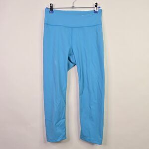 Flex Sky Blue Capri Workout Leggings